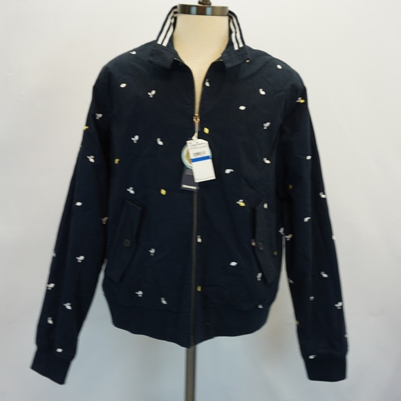 Original Penguin Embroidered Lemon Full Zip Jacket